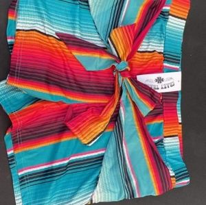 Serape shorts